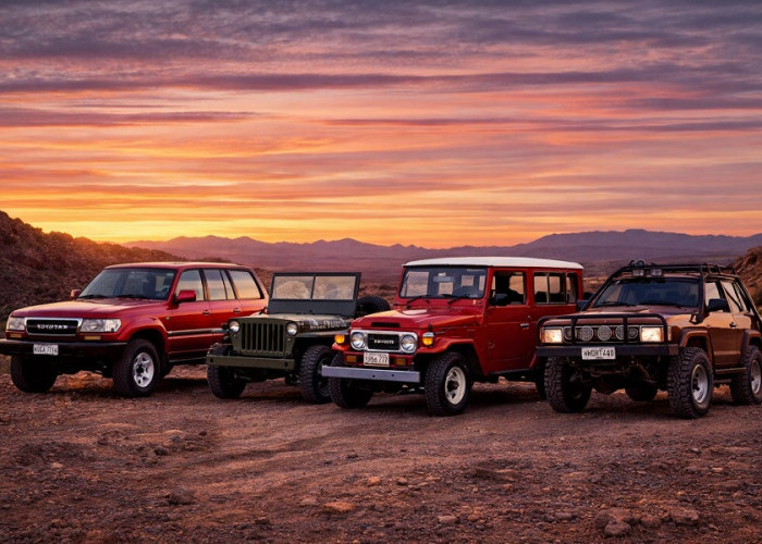 10 Mobil 4x4 Terhebat Sepanjang Masa, Tangguh di Segala Medan!