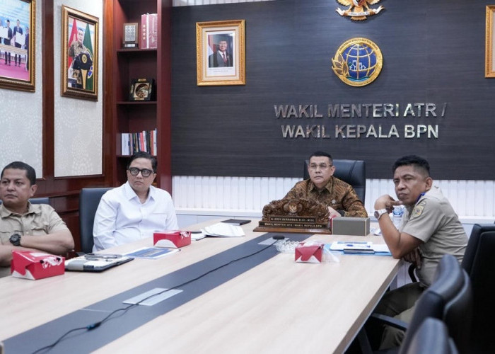 Wamen Ossy Paparkan Dukungan ATR/BPN dalam Rakor Percepatan Rehabilitasi dan Rekonstruksi Pascabencana 