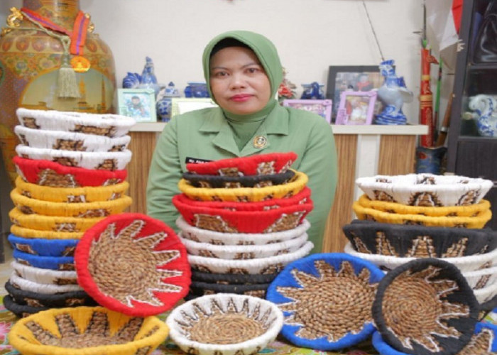 Keunikan Keranjang dari Eceng Gondok Memiliki Nilai Jual yang Tinggi