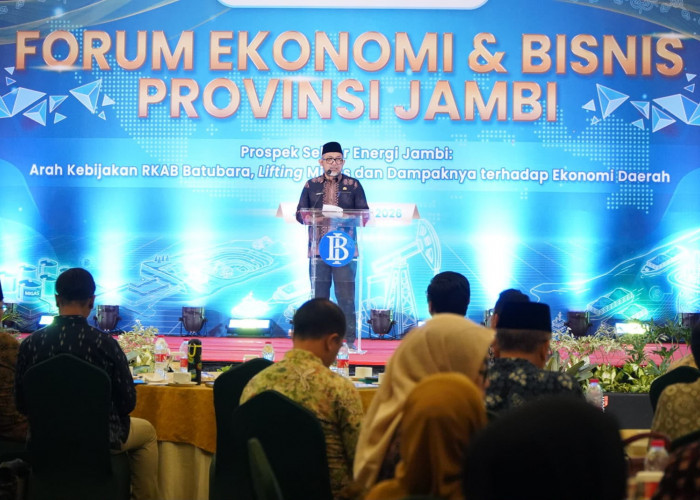 Forum Ekonomi Bisnis Bahas Prospek Energi, Pemprov Jambi Optimistis Ekonomi Terus Tumbuh