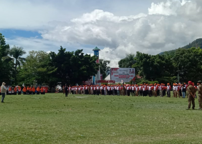 Deri Mulyadi Hadiri Apel Konsolidasi dan Apel Siaga PKS 