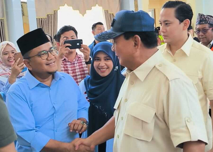 Sambut Prabowo Subianto di Jambi, Maulana: Yakin Pilpres 2024 Sekali Putaran