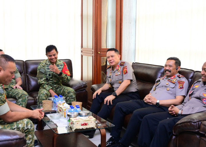  Kapolda Jambi Temui Danrem 042/Gapu, Soliditas 2 Institusi