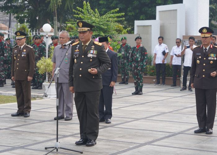 HUT ke-78 TNI, Danrem 042/Gapu jadi Irup Ziarah Nasional