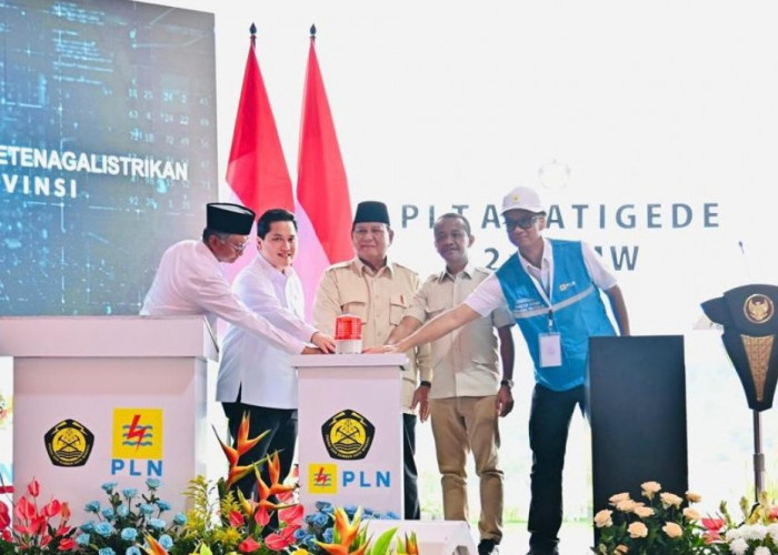 Presiden Prabowo Resmikan Proyek Strategis Ketenagalistrikan Terbesar di Dunia