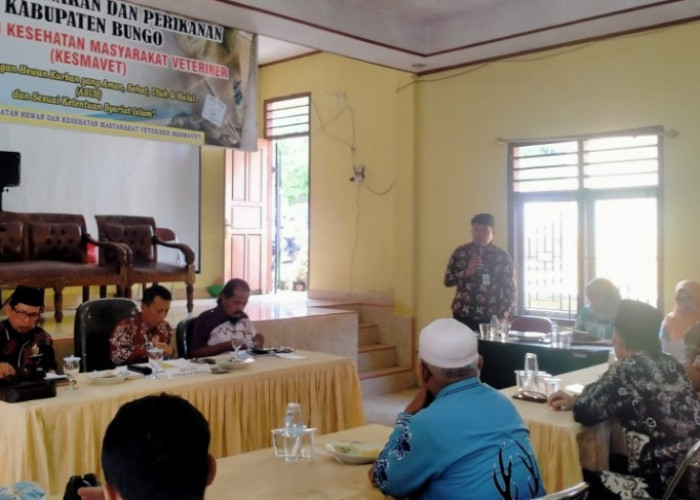  Jelang Idul Adha, Dinas Peternakan dan Perikanan Kabupaten Bungo Sosialisasi Pemotongan Hewan Qurban