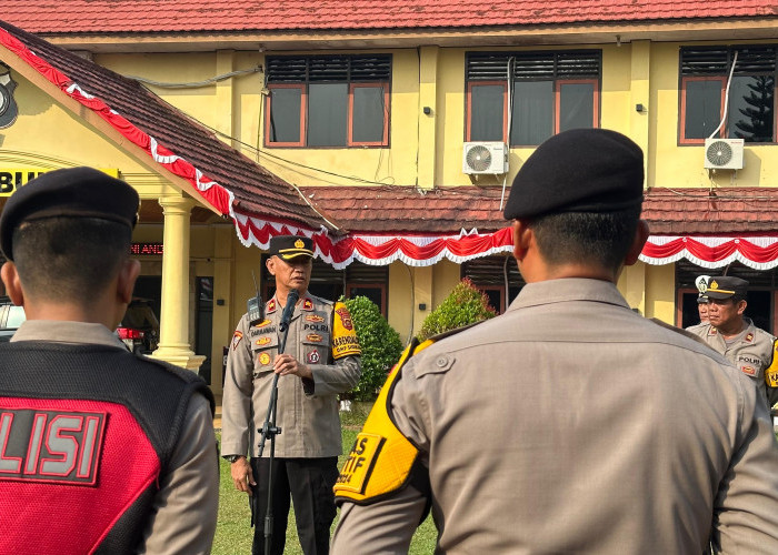 Masuk Tahapan Kampanye, Polres Bungo Terjunkan 264 Personil, Ini Daftar Lokasi Pengamanan 