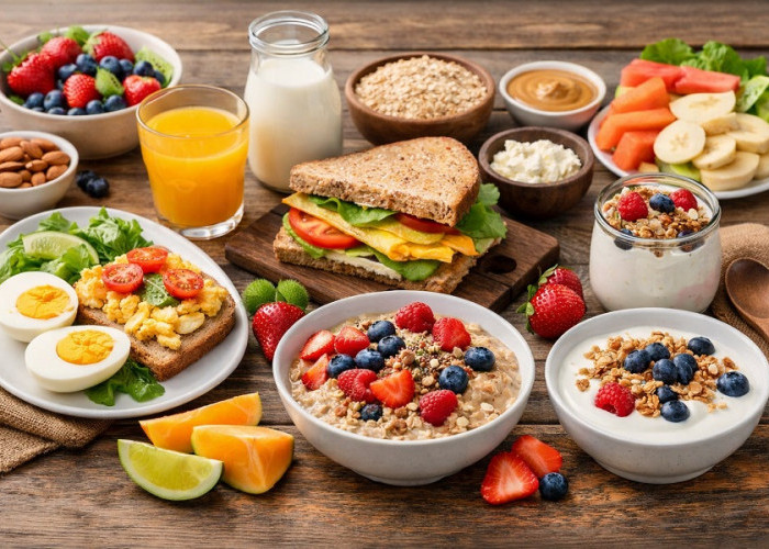 Ide Sarapan Sehat Bernutrisi: Menu Tinggi Protein dan Takaran Konsumsinya