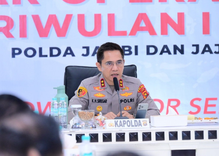 Penekanan Kapolda Jambi! Personel Harus Bertindak Cepat Tanpa Tunggu Laporan
