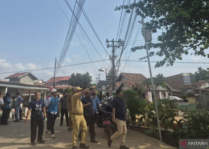 Kabel Semrawut Jadi Sorotan Anggota DPR RI Dapil Jambi