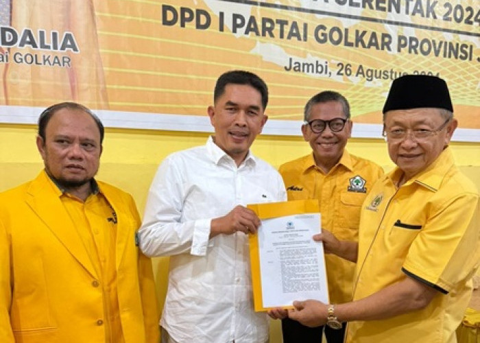 Golkar Resmi Dukung Deri Mulyadi-Aswanto untuk Pilkada Kerinci 