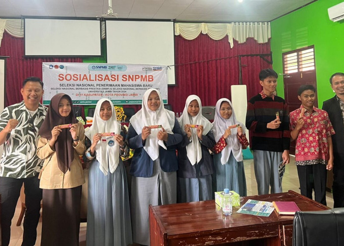 Tim SNPMB UNJA Roadshow di 11 Kabupaten/Kota, Kali Ini Singgah di Sarko, Bertemu dengan 20 Sekolah SMA/SMK