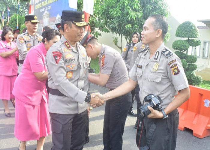 476 Personel Polda Jambi Naik Pangkat, Kepala SPN Jadi Komisaris Besar Polisi