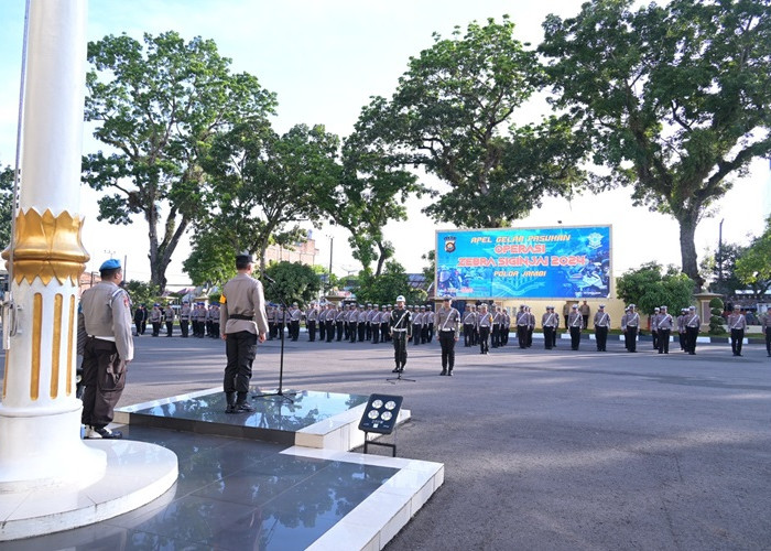 Mulai Hari Ini, Polda Jambi Gelar Operasi Zebra Siginjai 2024, Personel Diminta Kerja Keras dan Komitmen