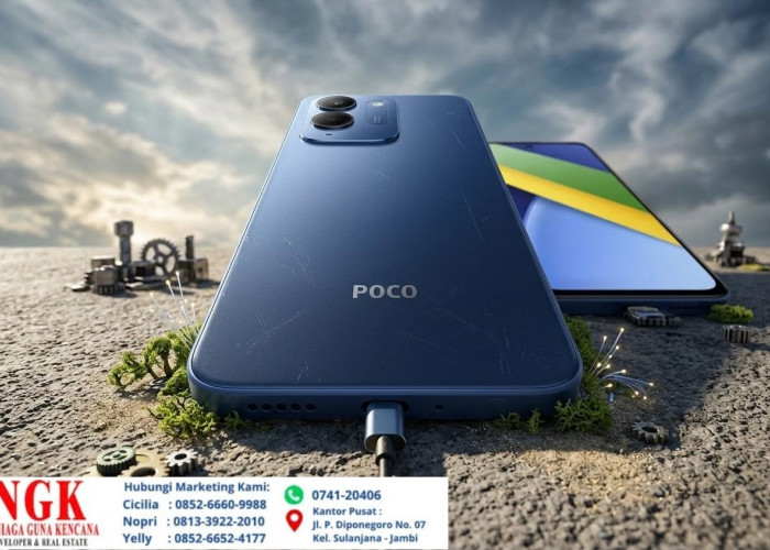 POCO C95 Pro Dirilis, Bawa Baterai 7.500mAh Dengan Layar 6,9 Inci 120Hz