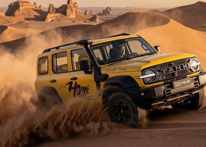 GWM Rilis Tank 300 Hooke Trail  SUV Tangguh Rangkaian Solid Axle Siap Tantang Dominasi Jeep Wrangler