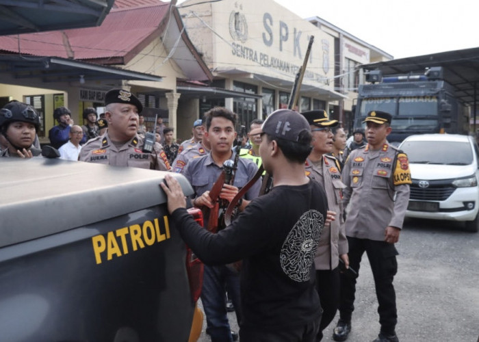 Kapolres Merangin Benarkan 8 Warga SAD Diamankan Berikut Senpi
