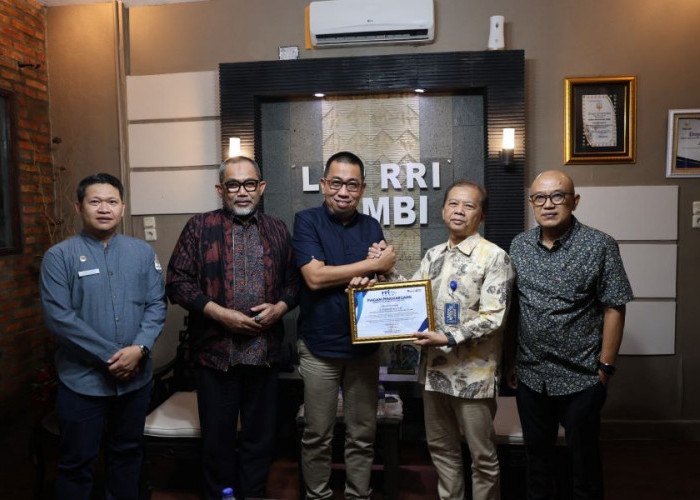 Apresiasi untuk Pelayanan Publik, RRI Jambi Ganjar Kantor Pertanahan Penghargaan