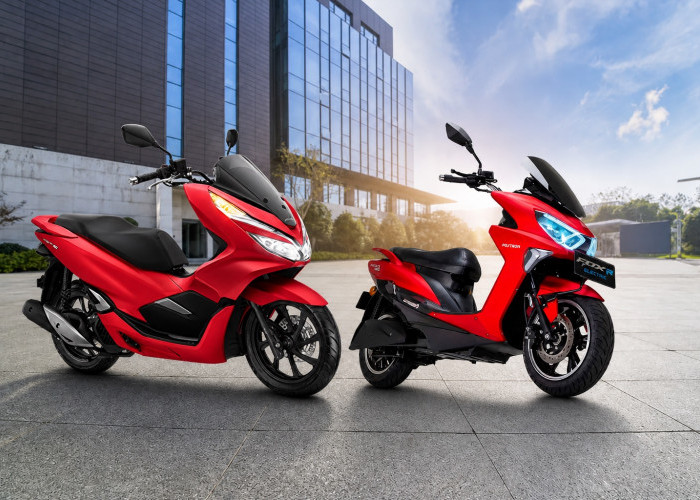 Motor Listrik Mirip PCX Tembus 130 Km, Ini Harga dan Spesifikasi Polytron Fox-R