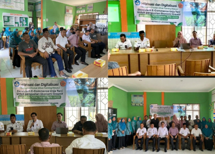 Unja Tani Dorong Digitalisasi Pemasaran Produk Urban Farming di Kelurahan Tahtul Yaman
