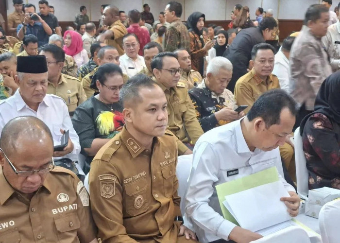 Wabup Gerry Trisatwika Susun Strategi Mitigasi Menjaga Produktivitas Pertanian Mengadapi Kekeringan Ektstrem