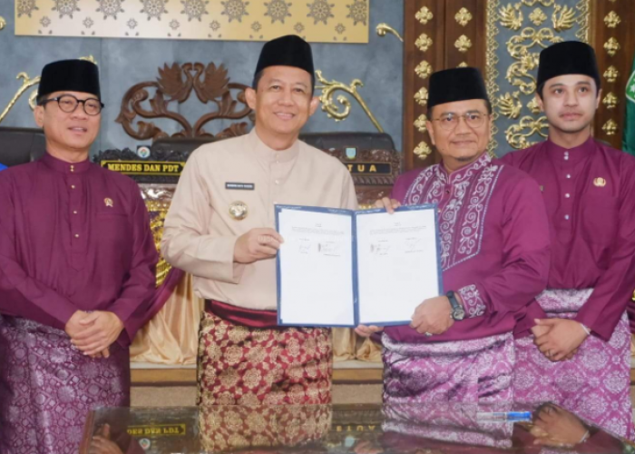 Bupati Muaro Jambi Hadiri Peringatan HUT Kota Jambi ke-624, Dukung Program Kota Jambi Bahagia