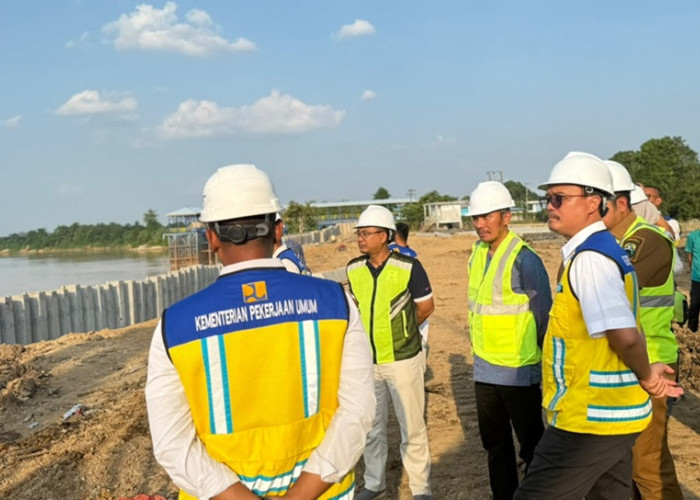 Anggota Komisi V DPR RI Edi Purwanto Tinjau Infrastruktur Strategis di Jambi