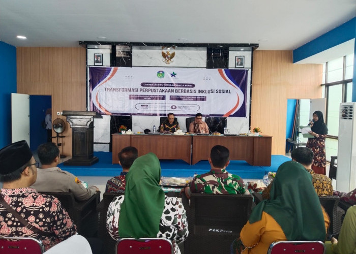 Dihadiri Pj Bupati Vahrial Adhi Putra, Lomba Bertutur dan Baca Puisi Dinas Perpustakaan dan Arsip Sukses 