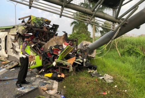 Imbas Kecelakaan Maut di Tol Mojokerto-Surabaya, Supir Bus Berpotensi Jadi Tersangka 