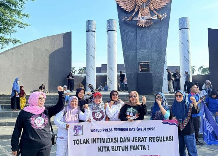 Hari Kebebasan Pers Sedunia, FJPI Jambi Gelar Orasi Damai, Tekankan Perlindungan kepada Jurnalis 
