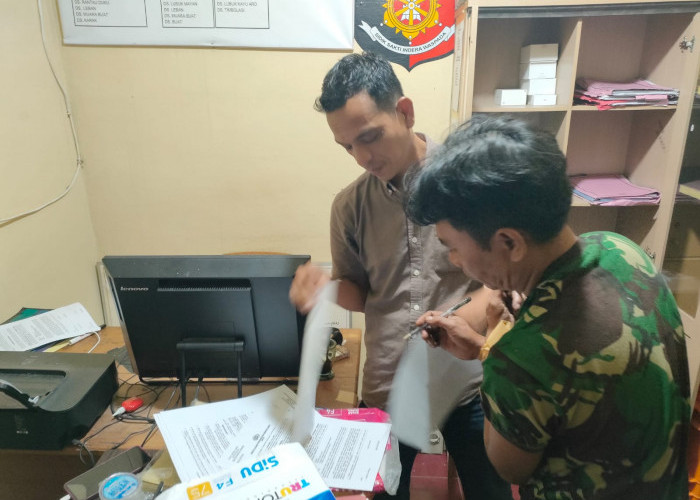 Ketangkap Mencuri Kabel Tower di Dusun Muara Buat, 2 Pelaku Ditangkap Polisi