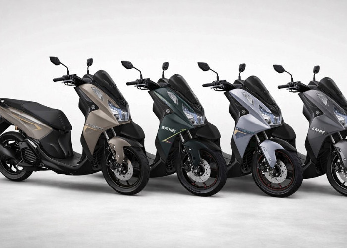 Update Visual! Yamaha Lexi LX 155 2026 Rilis Warna Anyar, Siap Curi Perhatian di Jalan
