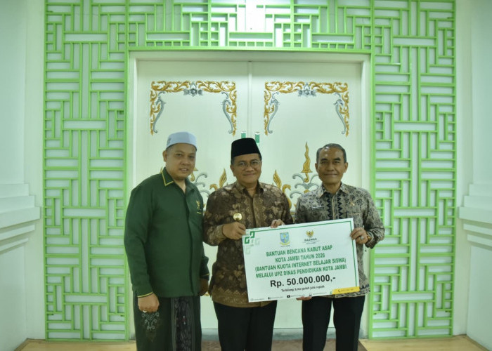 Maulana dan BAZNAS Bantu Kuota Internet Rp50 Juta untuk PJJ