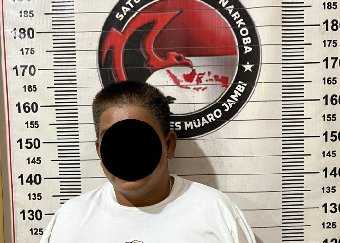 Rumahnya Sempat Digerebek Emak-Emak di Batang Hari, Pria Ini Ditangkap Satresnarkoba Polres Muaro Jambi