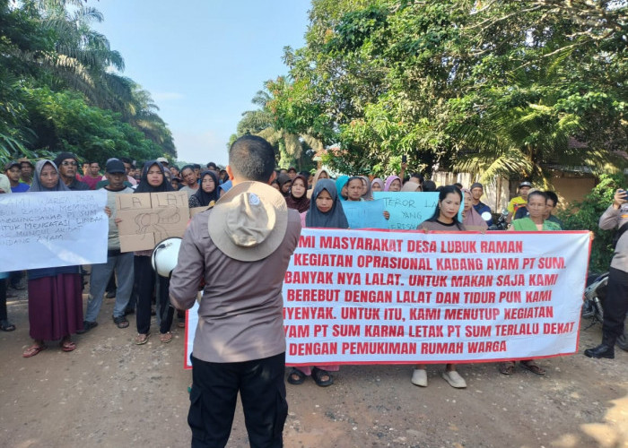  Warga Muaro Jambi Tuntut Penutupan Kandang Ayam PT SUM, Rumah Sering Diserbut Lalat