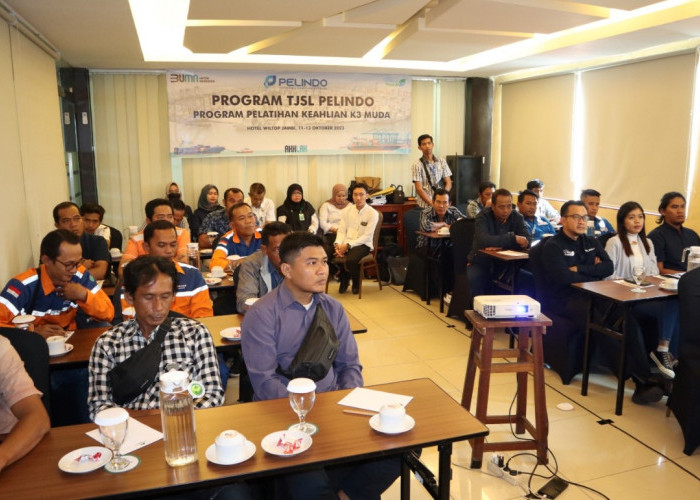 Tingkatkan Profesionalisme Pekerja,  PT Pelindo Jambi Laksanakan Pelatihan K3
