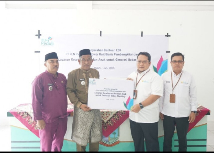 PLN Indonesia Power UBP Jambi Cegah Stunting Melalui Program Perbaikan Gizi dan Dukungan Posyandu di Rajawali