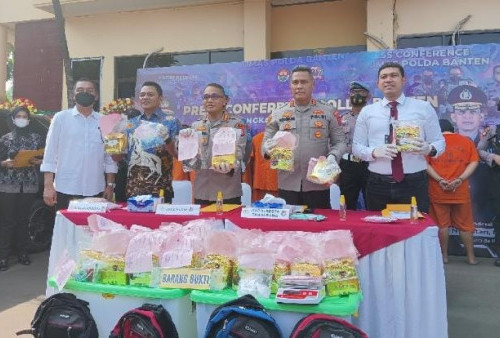 Polresta Tangerang Tangkap Sindikat Sabu 43 Kilogram, Tujuh Pelaku Diamankan