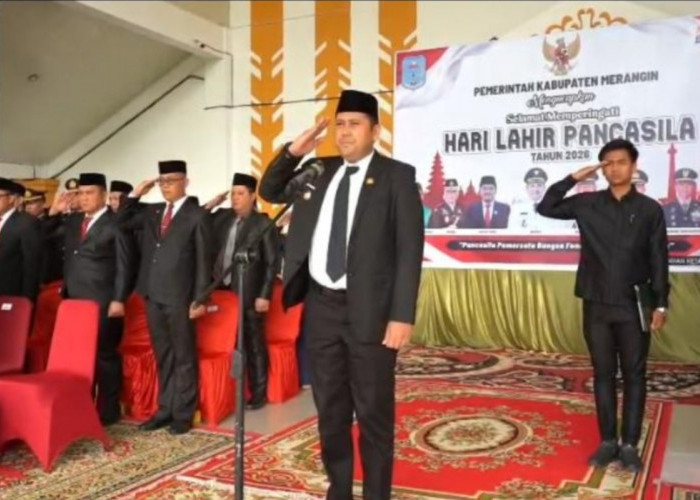 Pada Momen Hari Lahir Pancasila, Bupati Merangin Ingatkan untuk ASN Disiplin dan Layani Masyarakat dengan Baik