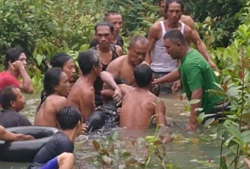 Remaja yang Tenggelam di Sungai Kapas Ditemukan Meninggal Dunia 50 Meter Dari Lokasi Kejadian