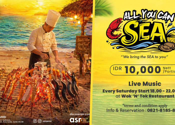 Yello Hotel Jambi Hadirkan Dinner Tematik All You Can Sea 