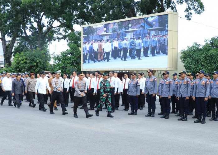 Amankan Perayaan Natal dan Tahun Baru, 3.032 Personel Gabungan TNI-Polri dan Instansi Terkait Diturunkan