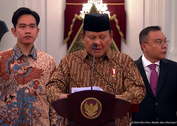 Resmi Dilantik Jadi Presiden dan Wakil Presiden, Ini Nama-nama Menteri Prabowo-Gibran, Kabinet Merah Putih