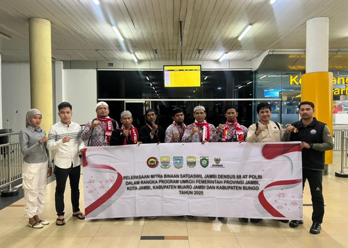 Ini Daftar 4 Warga Binaan Satgaswil Jambi Densus 88 Anti Teror Polri yang Diberangkatkan Umroh