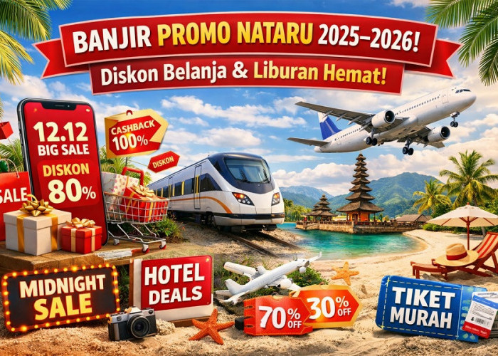 Banjir Promo Nataru 2025–2026, Diskon Belanja dan Liburan Siap Manjakan Masyarakat