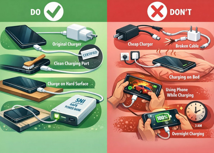 Biar HP Nggak Cepat Rusak, Begini Cara Ngecas Biar Baterai Tetap Awet