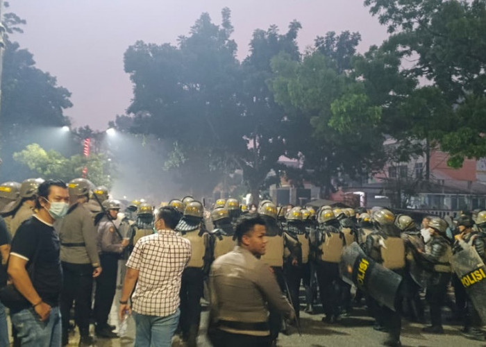 Massa Demo Karhutla Jambi Bubar, Polisi Masih Berjaga di Lokasi