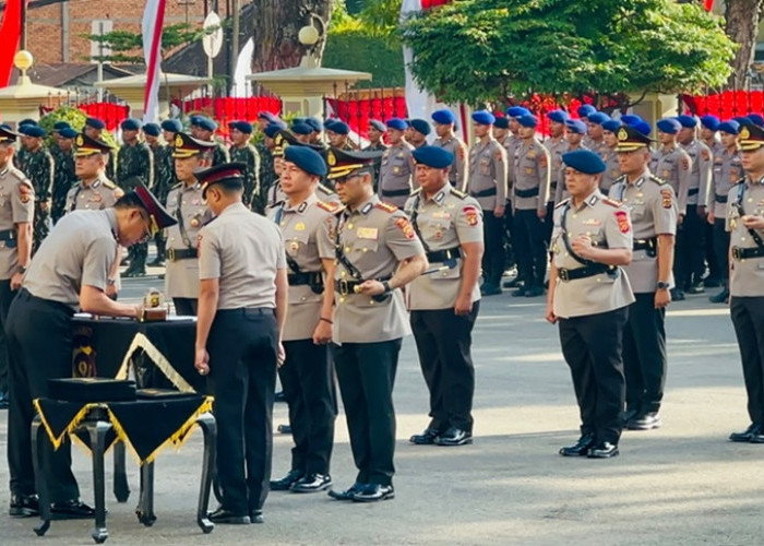 Nama 4 Pejabat Utama dan 2 Kapolres di Polda Jambi yang Baru Dilantik Pagi Ini, Simak Daftar Lengkapnya