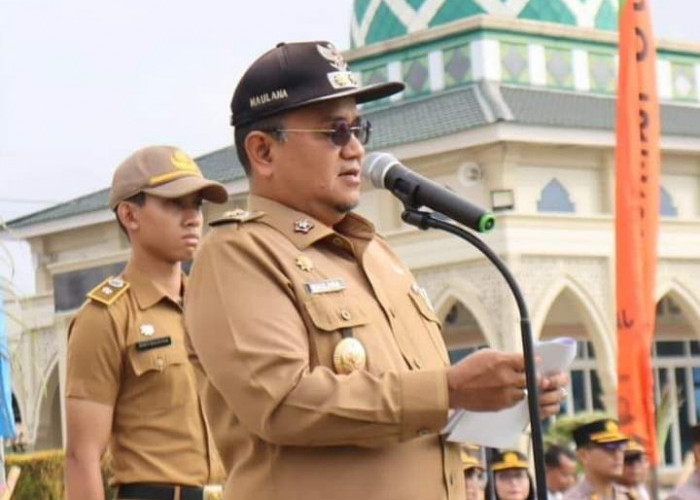 Wawako Maulana Pimpin Apel Gelar Pasukan Operasi Patuh 2023 