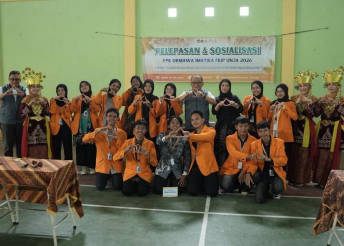 Optimalkan Literasi, Mahasiswa Pendidikan Matematika UNJA Gagas 'Lentera Tantan' Wujudkan Desa Cerdas